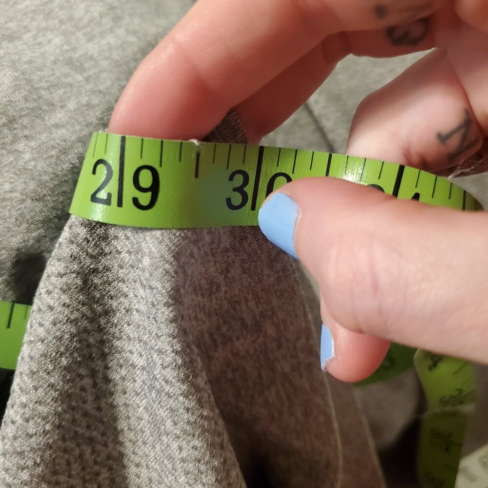 Fabletics Gray The Training Day Quarter Zip Long … - image 3